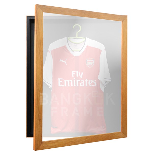 กรอบรูปโชร์เสื้อขาวพร้อมลายเซ็นนักร้องที่ชอบ